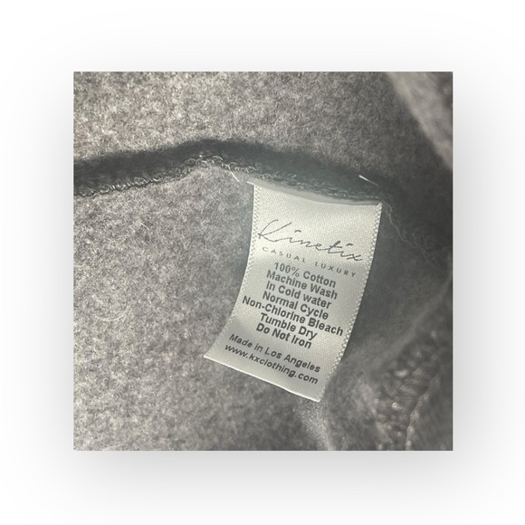 new Kinetix 𖤐 Lost Angeles Varsity Travel Jacket 𖤐 Vintage Black 𖤐 XL Kitson - Picture 7 of 16